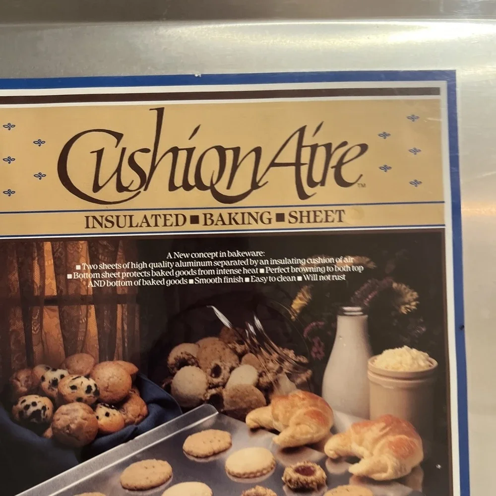 NOS 1984 REMA Bake Ware Cushion Aire insulated Baking Sheet Tray 14